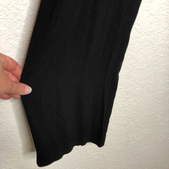 PAIGE Vanette black wrap front cropped jumpsuit size Extra Small XS - Picture 8 of 16